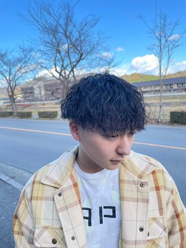 シリー 南風原店(SILLY) 沖縄メンズ波巻きパーマ