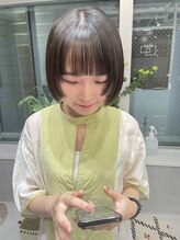 シェス 梅田(shes) 顔周りレイヤー　フェイスレイヤー　ボブ