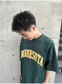 spiky short.