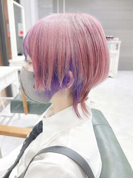 デイズ(days) ウルフカット/ホワイトピンク/ベビーピンク/ピンクラベンダー