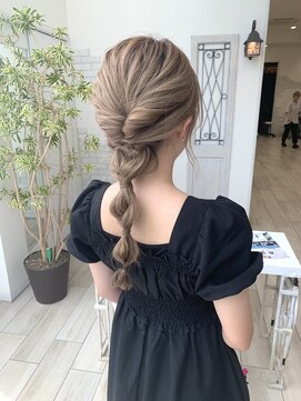 タブー 岐阜店(TABOO) ハイトーン×編み下ろしアレンジ