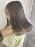 パーソナルカラーにあわせた【髪質改善/似合わせカラー】