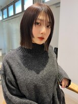 ガーデン オオタカノモリ(garden otakanomori)&nbsp;20代30代40代に向けたストンと落ちるストレートボブ