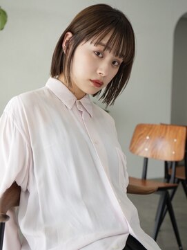 ラヴィズム 小新店(LUVISM) ボブ/ミディアム/ミニボブ/切りっぱなし新潟西区　小新