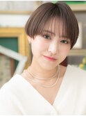 ■シルキーベージュ美髪刈り上げショート308-5★戸頭20代30代