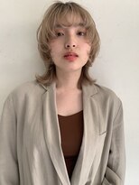 ランプ 柏(Lamp)&nbsp;ウルフカット/ミルクティーベージュ