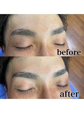 8番館 眉毛スタイリング