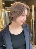トルネード(TORNADO)&nbsp;海外ヘア カーテンバング ベージュボブ フェイスレイヤー t712