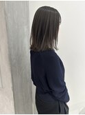 YOKE 切りっぱなしボブ結べるボブオリーブアッシュグレージュ