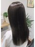 【うるつやに】カット＋縮毛矯正ストレート＋トリートメント ￥20000→ ￥19000