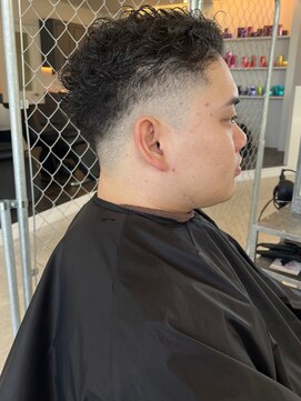 ビースト ナガウラ(BEEST) メンズ 短髪 アップバング サイドスタイル