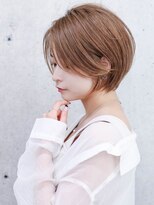 ルアン 大分駅店(ruen)&nbsp;丸みショート大人ショートボブ30代40代50代髪型ショートカット