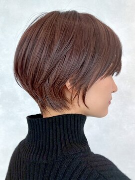 ソワネ 表参道(soigne) 表参道白髪ぼかし髪質改善カラーマッシュショートカット30代40代