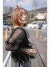 レイヤーボブカット＋酸熱カラー＋クイックトリートメント