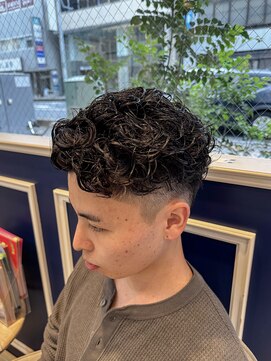 アンソル オブ リシェール(N'SOL of RICHAIR) 宮城リョータ風パーマ/極道パーマ/オールバック/南越谷