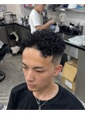 カーリーパーマ