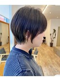 【Say.福岡】ハンサムショート×髪質改善×縮毛矯正×顔周り