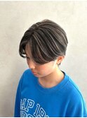 ショートカット×ハイライトカラー　　qumu横浜
