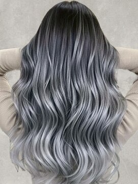 プライズ 錦糸町北口店(prize) 30代40代◎透明感バレイヤージュ錦糸町シルバー　　　錦糸町