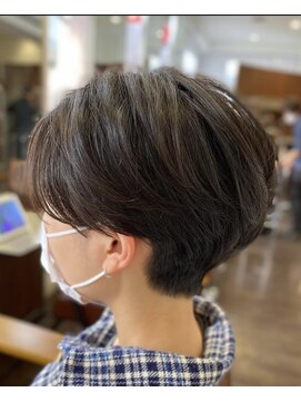 ランタンバイソロン(Rantan by Solon) ハンサムショート/ハイライト/白髪ぼかし/白髪染め/縮毛矯正