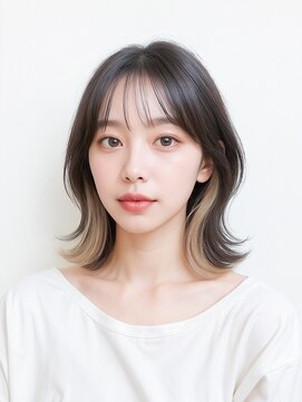 フリーダムコパン 倉敷イオン前店(freedom copain) イヤリングカラーが目を引く［外ハネボブ］