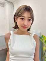 ヒュー 広島(HEW)&nbsp;20代30代透明感カラーくびれボブ