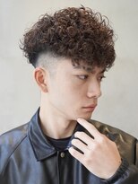 ニコ トウキョウ ロジック(nico TOKYO Logic) スキンフェードスパイキーショートパーマ短髪刈り上げ