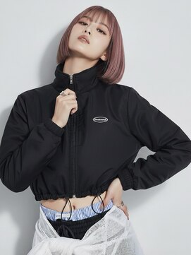 【LOARK】ピンクグレージュ/ボブ/韓国ヘアー