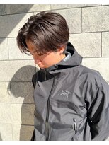 ブレス 西葛西店(BLESS)&nbsp;【青木】ナチュラルセンターパートパーマ/メンズパーマ/メンズ