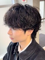 フィフスパーク(fifth PARK) 渋谷シャドウパーママッシュルーズパーマ緩めセンターパート10代