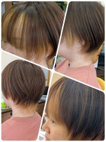 クリア 美容室&nbsp;フェイスフレーミング☆インナーカラー