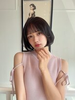 ロンド クラン 岡崎(Lond Clan) 顔周りカットで大人かわいいボブカット