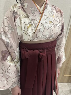 ウィット(8) ★袴×ゆるふわハーフアップ