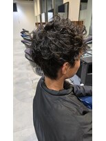 クリック 辰巳店(CLiC) 癖毛風シャドウパーマ(短くても◎)