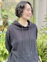 モク 神戸元町店(MOK)&nbsp;【ボブ×パーマ】毎日のスタイリングが楽しくなる！