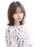 ラフな外ハネスタイル