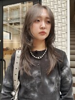 ニール 名古屋 伏見 丸の内(NEELU)&nbsp;【NEELU_misa】ハッシュカット 透明感グレージュ