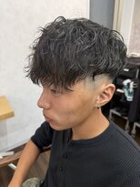 ヘアースペースブルーム プリュス 石橋店(HAIR SPACE BLOOM plus) 石橋阪大前/メンズカット/スペインカール/波巻きパーマ/フェード
