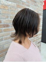 オーブ ヘアー ライト 明石店(AUBE HAIR light) 小顔見えウルフスタイル