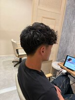 デジャヴ ヘアー アンド スペース 西千葉(dejave hair&space)&nbsp;シャドウパーマ20代30代40代メンズカット眉毛Men's西千葉