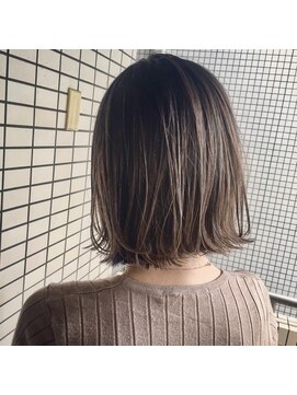 サロンアオ(salon ao) salon ao リアルスタイル ハイライト×アッシュベージュ