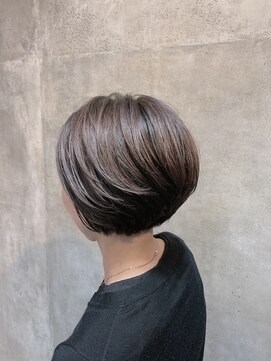 ディ シェーレ 磯子本店(die schere) ラウンドシルエットボブ