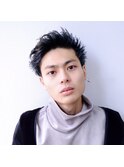 爽やかアップバングショート