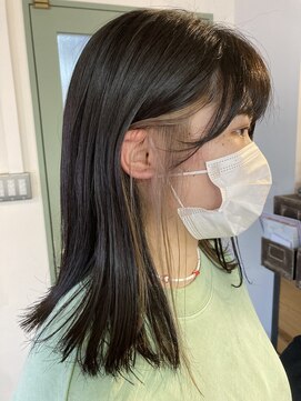 コレット ヘアー 大通(Colette hair) インナーベージュ×ダークグレー