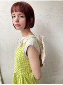 【恵比寿ro-ro】　切りっぱなしボブ×前髪ぱっつん