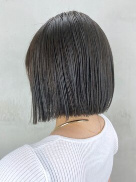 アイティーバイアルバム 下北沢店(IT by ALBUM) オリーブグレージュ_ショコラベージュボブルフ_ba351721