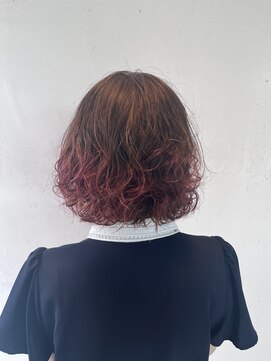 サラジュ 川西店(SARAJU) グラデーションラベンダーカラー