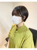 10代20代大人可愛いミニボブ/耳かけショート/似合わせカット