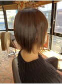 ☆ グレージュカラー/ボブウルフ/ココアベージュ☆  中山実