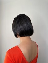 ピークスヘア(peaks hair) 丸みボブ 切りっぱなしボブ ミニボブ マチルダボブ